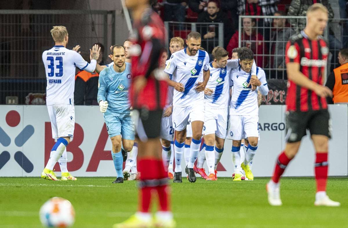 DFB-Pokal: Bayer Leverkusen blamiert sich  gegen den Karlsruher SC