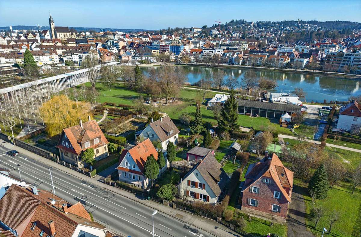 Städtisches Kleinod in Böblingen: Fünf Häuschen zwischen Wohnen und Leben