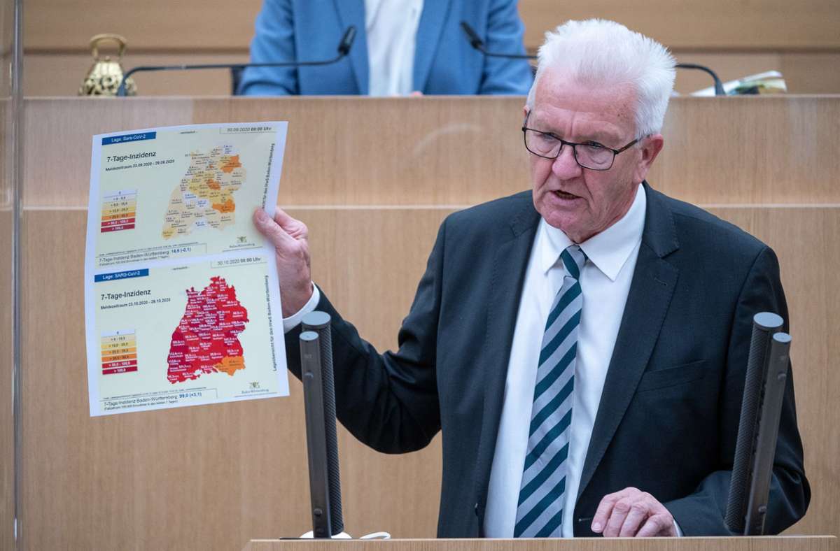 Coronavirus in Baden-Württemberg: Kretschmann fordert nach Kritik Unterstützung der Bürgermeister