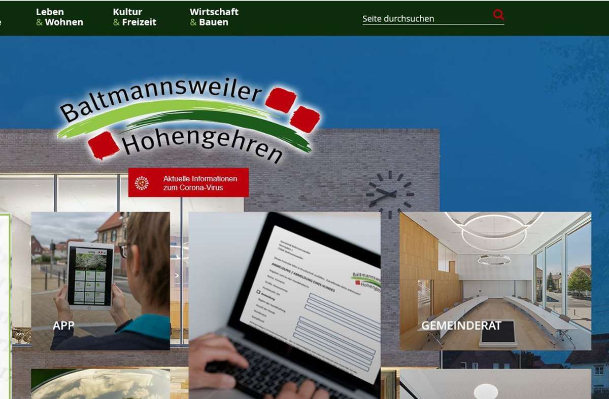 Neue Homepage der Gemeinde Baltmannsweiler: Kurzer Draht zwischen Einwohnern und Verwaltung