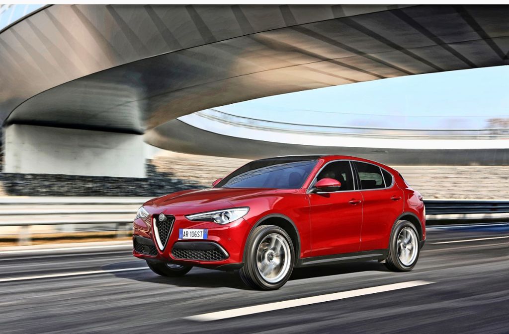 Das erste SUV von Alfa  Romeo: Der 2017 eingeführte  Stelvio.
