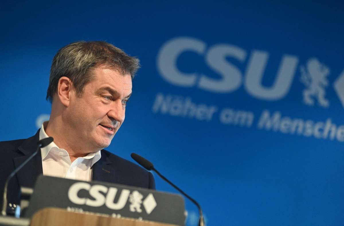 Kanzlerkandidat der Union: CSU überlässt Entscheidung  der CDU