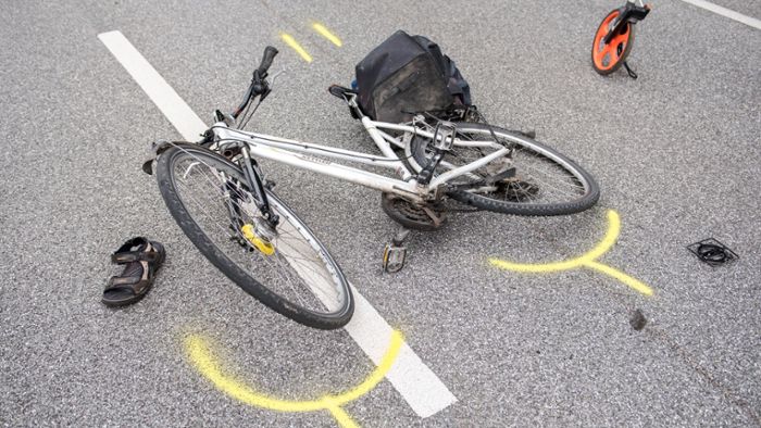 Radfahrer beim Abbiegen verletzt
