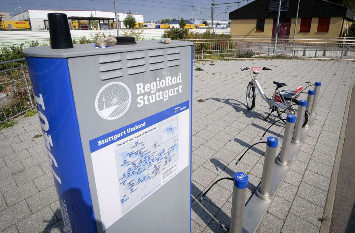 15 neue Stationen bezuschusst: Region Stuttgart tritt bei Regiorad in die Pedale