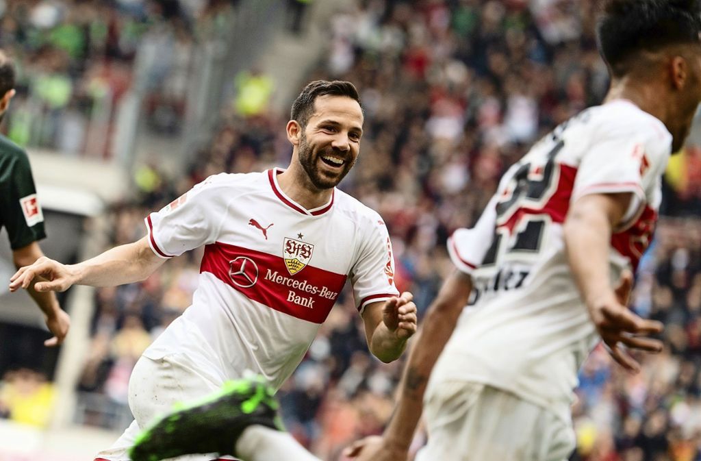 Gonzalo Castro ist guten Mutes, dass sich das Pokal-Aus des VfB in Rostock nicht wiederholt: Castro hofft auf Premierensieg gegen Rostock