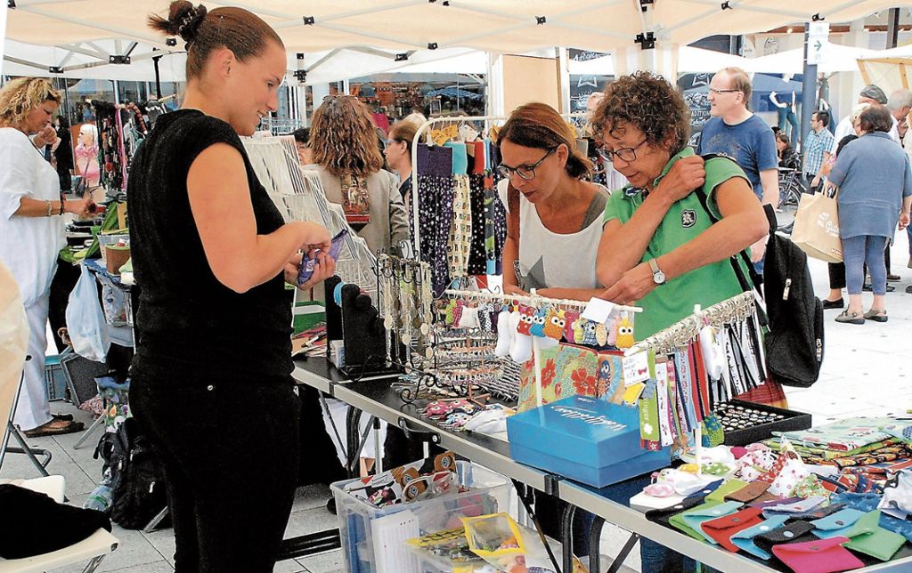 ESSLINGEN: Schönwettermarkt bietet Kunsthandwerkliches und ist Bühne der Kreativen aus der Region: Handgefertigte Dekostücke