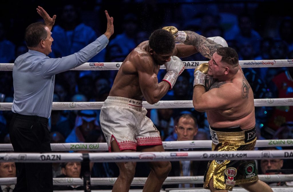 Schwergewichts-Titelkampf im Boxen: Joshua holt sich von Ruiz die Gürtel zurück