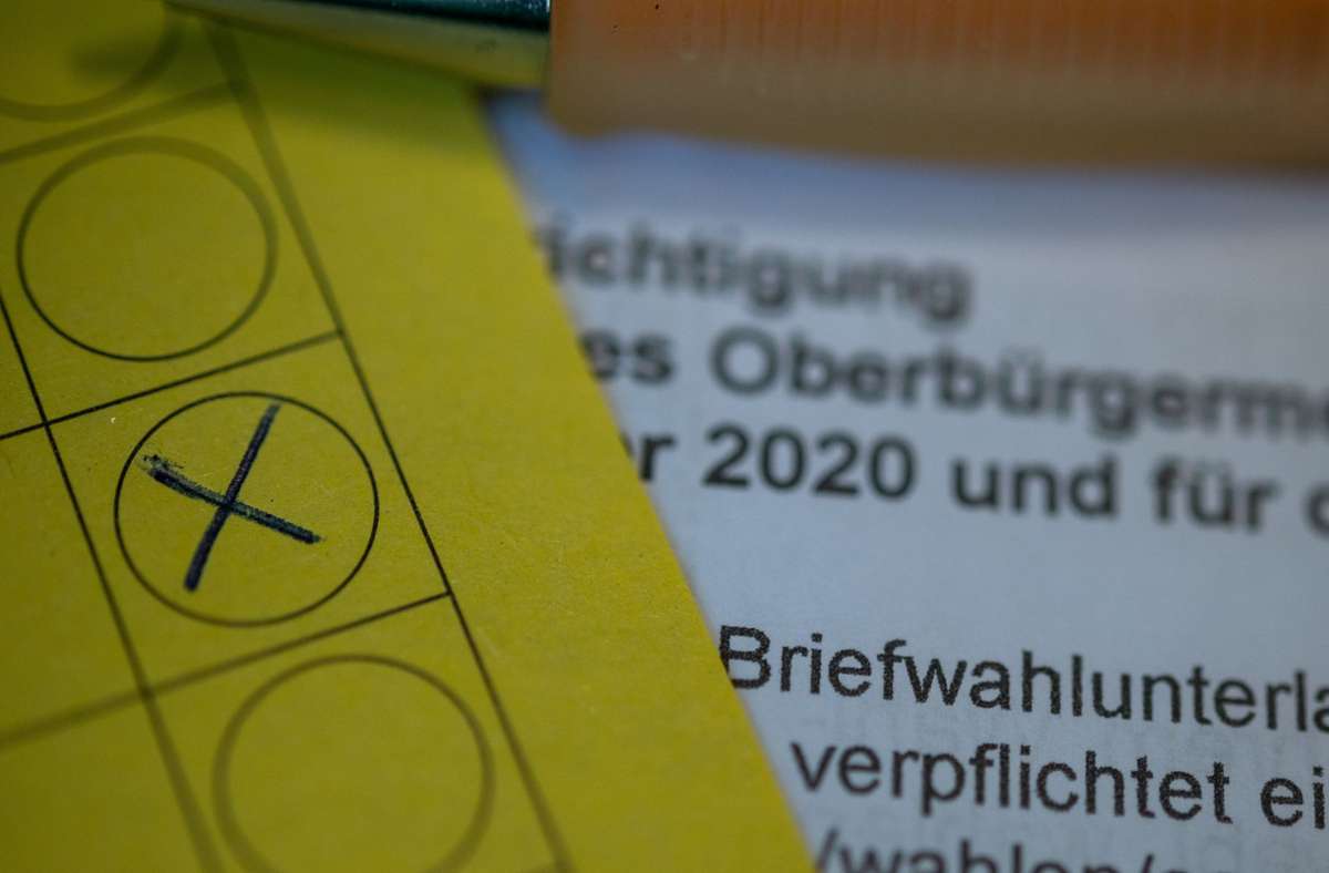OB-Wahl in Stuttgart: Leicht höhere Wahlbeteiligung bei OB-Wahl in Stuttgart erwartet