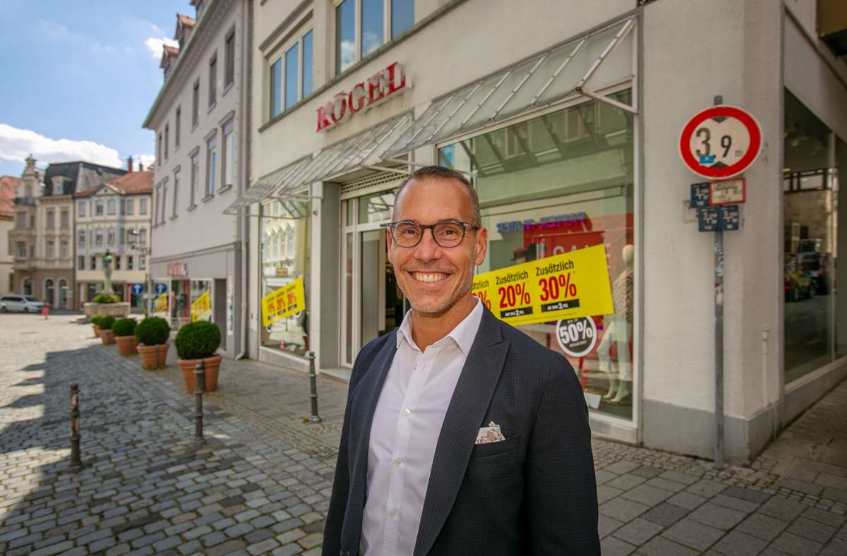Interview: Alexander Kögel, Vorsitzender der City Initiative Esslingen: Von Einkaufslust und Einkaufsfrust