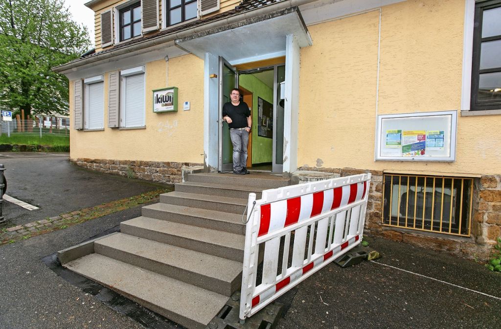 Jugendhaus wird umgebaut – Zwischenlösung in Mehrzweckraum der Realschule und in Bauwagen: Jugendhaus Wernau wird umgebaut