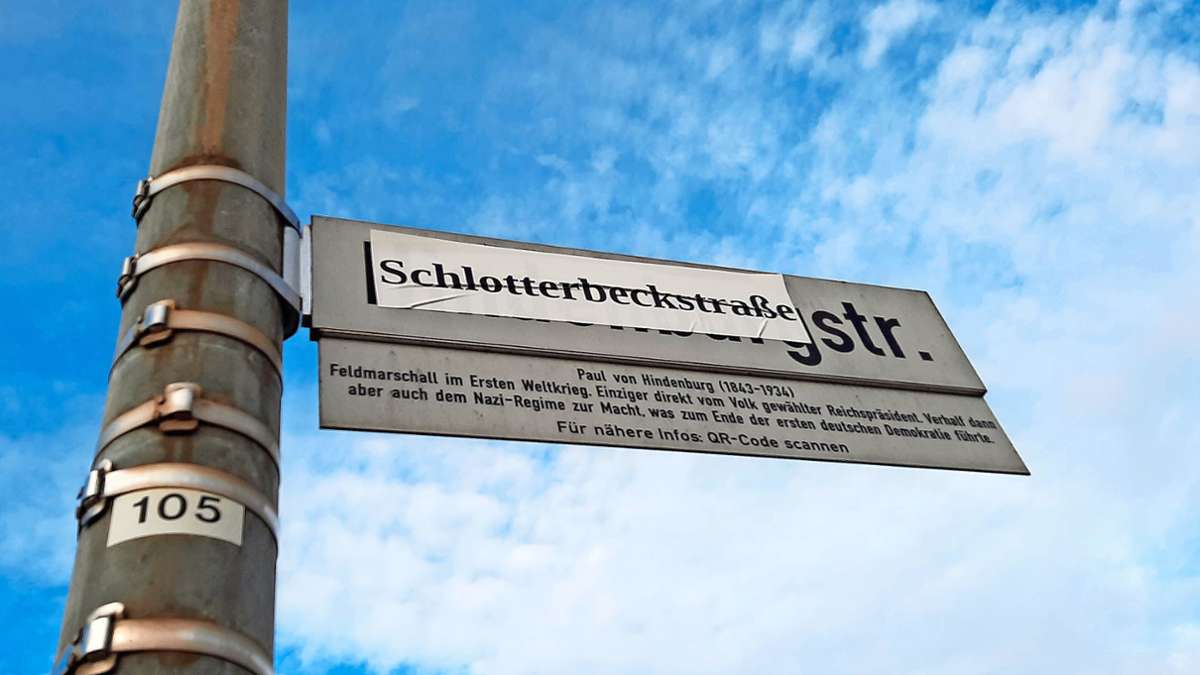Schlichtungsversuch geht nach hinten los: Ludwigsburg benennt Straßen nicht mehr nach Personen  – und erntet Kritik