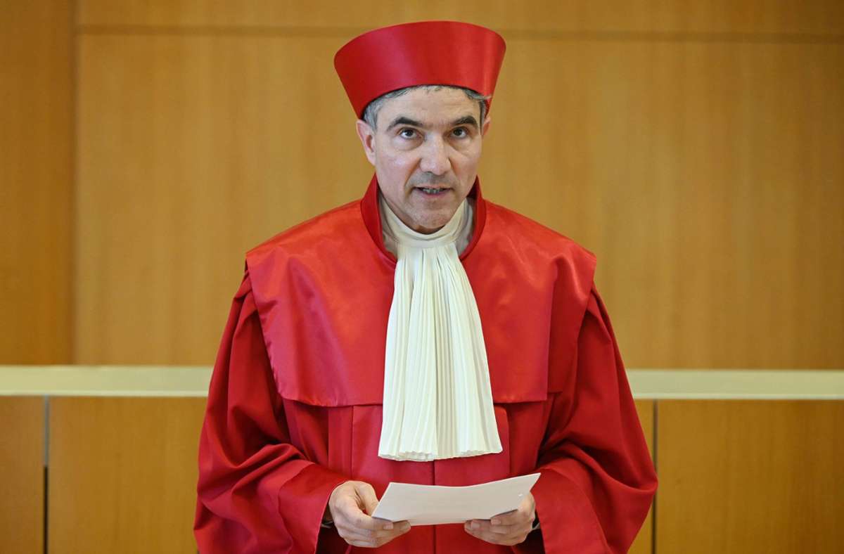 Präsident des Bundesverfassungsgerichts: Stephan Harbarth sorgt sich um Lage in der EU