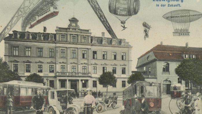 Wie Ludwigsburg um 1900 aussah