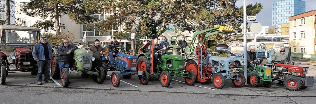 Schlepperfreunde Esslingen restaurieren historische Traktoren: Vorsicht, Bulldog
