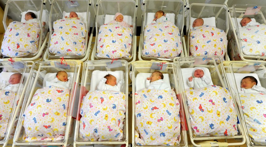 Höchste Geburtenrate seit mehr als 40 Jahren