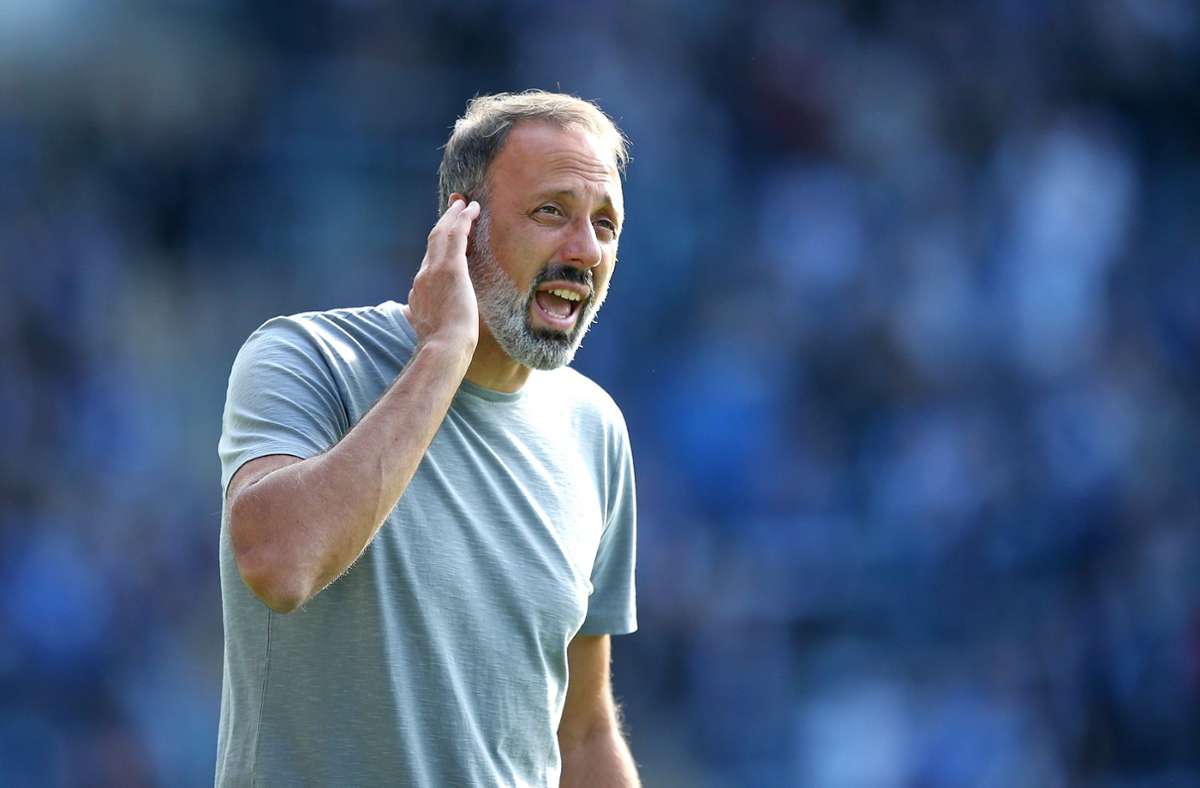Trainer des VfB Stuttgart: Pellegrino Matarazzo: „Ich spreche kein generelles Handyverbot aus“