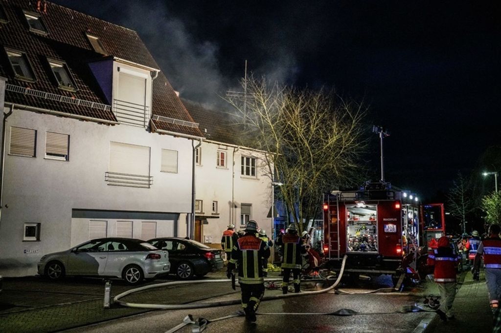 25.12.2019 - Brand eines Wohngebäudes.