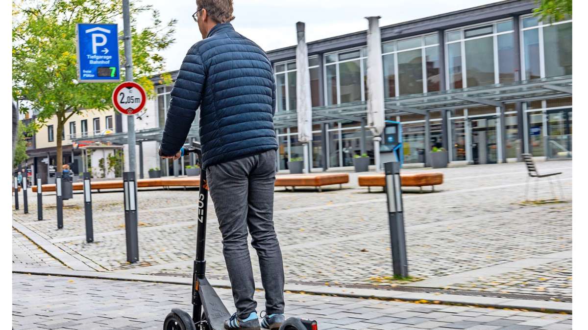 Mobilität in Göppingen: Leih-Scooter bald auch in  Stadtbezirken