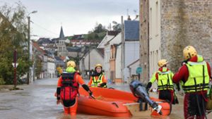 Wo sind die Überschwemmungen in Frankreich?
