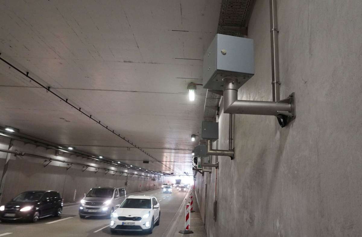 Verkehrsüberwachung in Stuttgart: Neue Blitzer im Schwanenplatztunnel