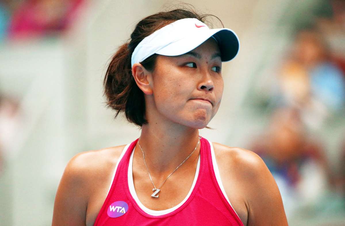 Ließ man sie verschwinden? Tennisspielerin Peng Shuai. Foto: dpa/Wu Hong
