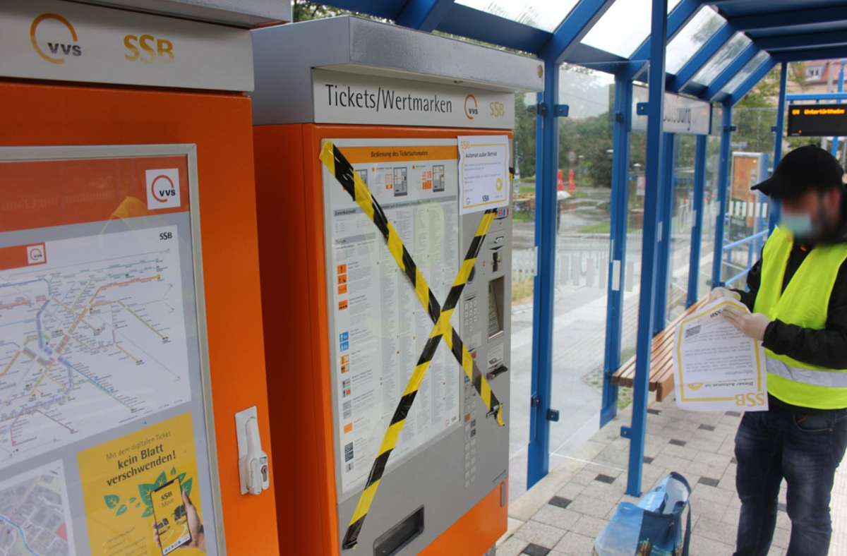 Stuttgarter Straßenbahnen: Aktivisten manipulieren Ticket-Automaten