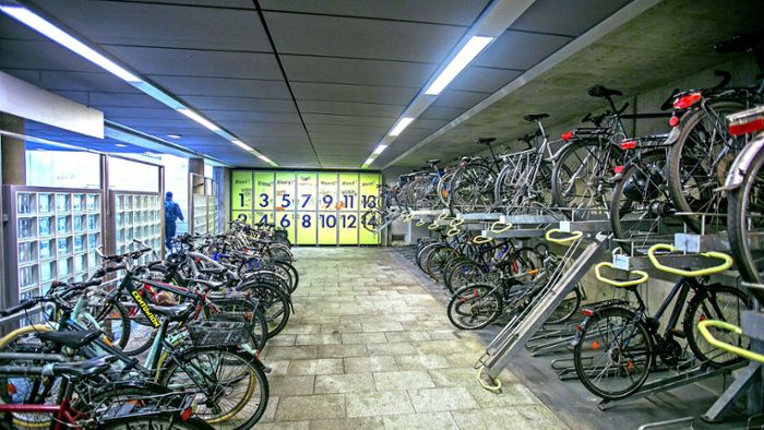 Ein Fahrradturm für den neuen S-Bahnhof