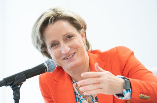 Baden-Württembergs Wirtschaftsministerin Nicole Hoffmeister-Kraut (CDU) fordert Brüssel auf, tätig zu werden. Foto: dpa/Bernd Weißbrod