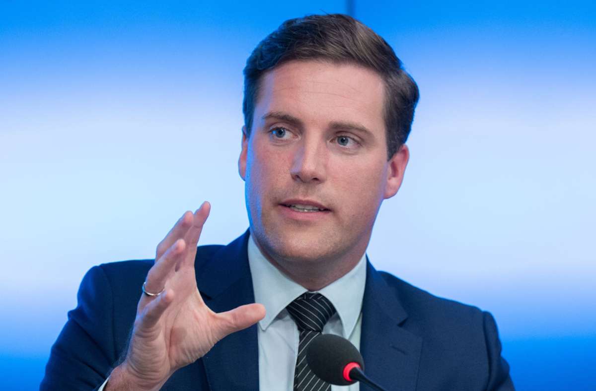 Manuel Hagel ist gegen Mitgliederentscheide und Doppelspitzen bei der CDU, weil sie nicht zur  Kultur der Partei passen. Foto: dpa/Bernd Weißbrod