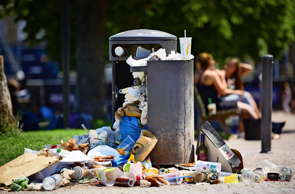 Müllsammlung in Leinfelden-Echterdingen: „Es helfen schon die kleinen Dinge“
