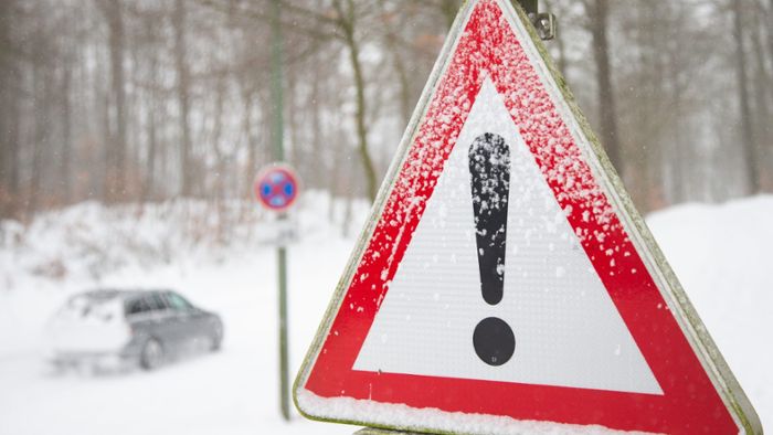 Vorsicht Frost, Schnee und Glättegefahr!