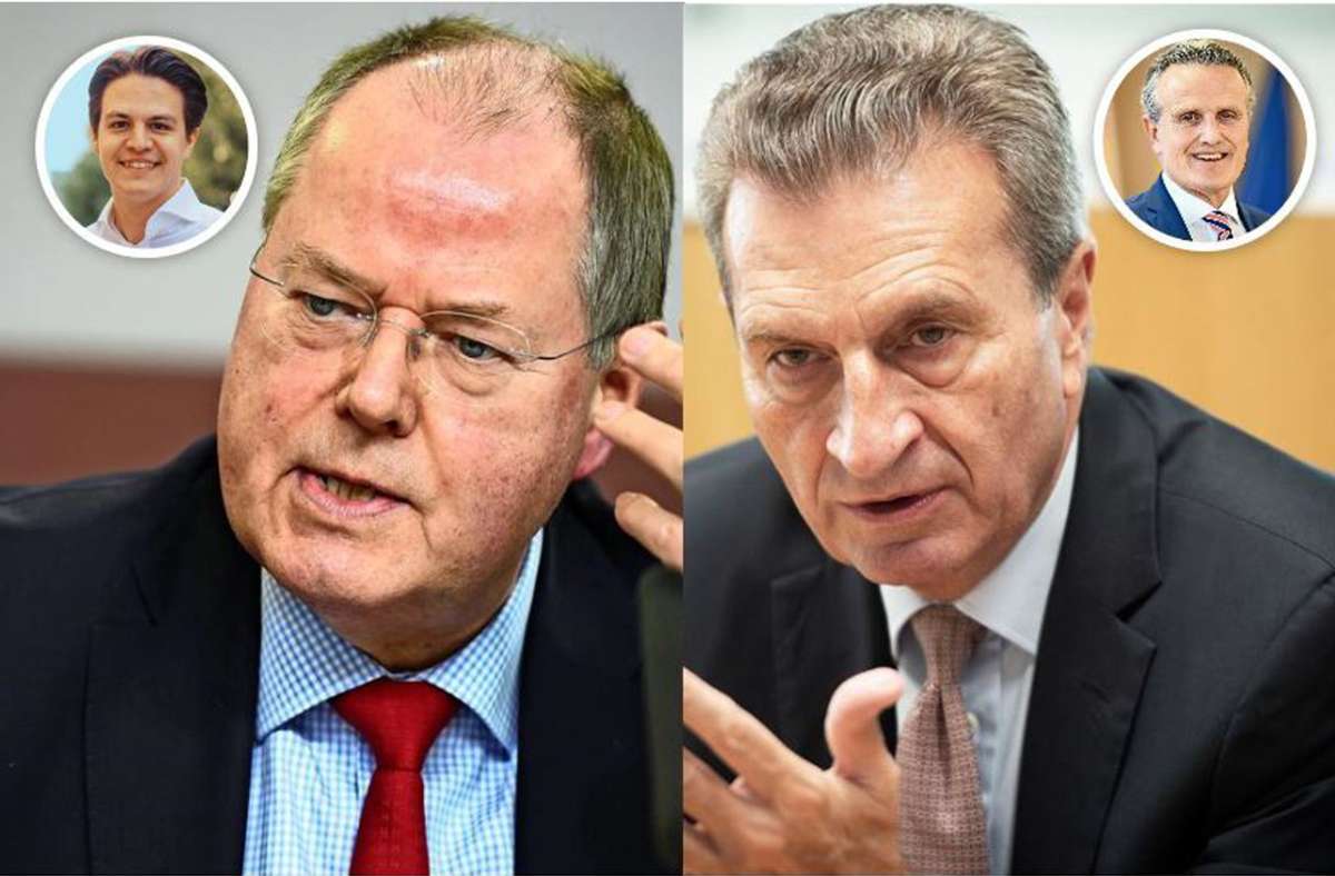 OB-Wahl in Stuttgart: Oettinger und Steinbrück – die prominenten Unterstützer der OB-Kandidaten
