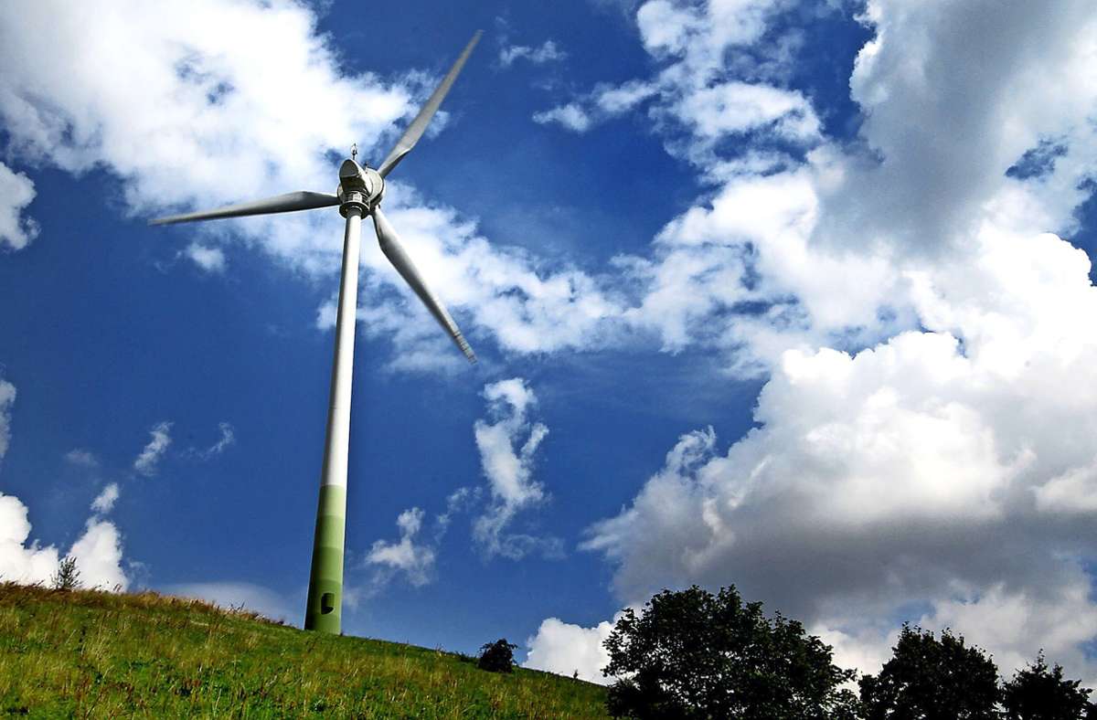 Energiewende in Stuttgart: Auf dem Grünen Heiner soll 2027 ein größeres Windrad stehen