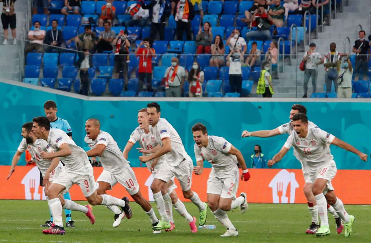 Viertelfinale bei der EM 2021: Elfmeterdrama! Spanien wirft die Schweiz raus