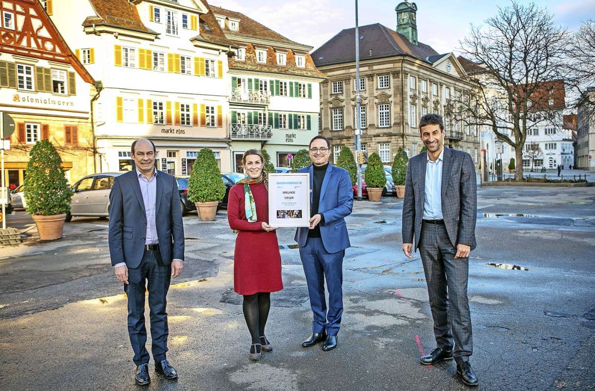 Auszeichnung des Handelsverbandes Baden-Württemberg: Esslingen gewinnt   Stadtmarketingpreis 2021