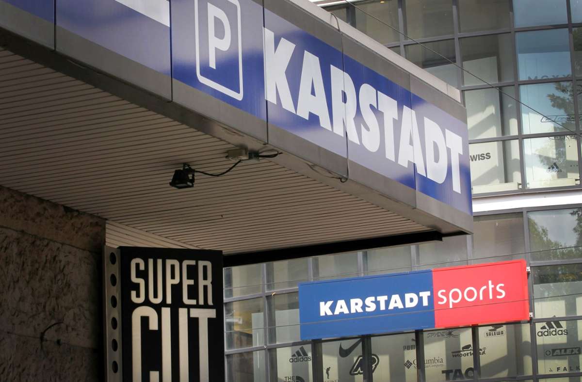 Warenhauskonzern in der Krise: Karstadt Sports in  Stuttgart  vor dem Aus