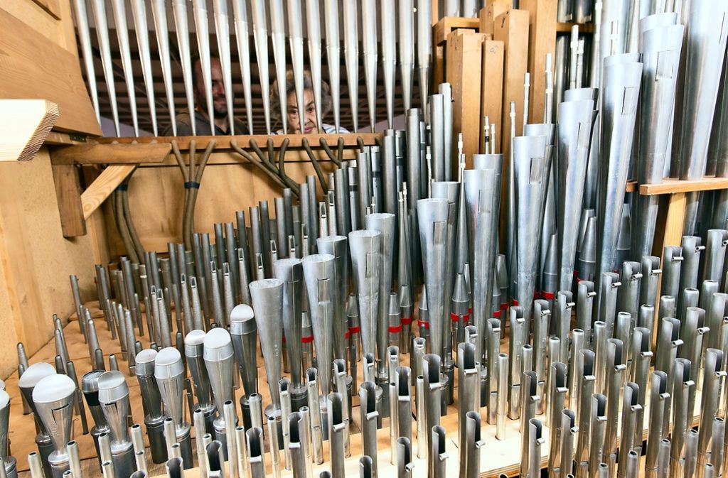 Zu ihrem 60-jährigen Bestehen ist die Orgel der Johanneskirche saniert worden: Esslingen: Orgelsanierung in der Johanneskirche