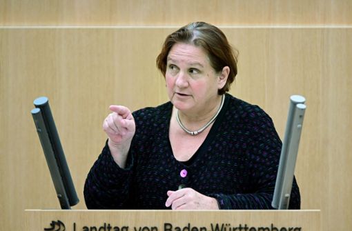 Theresa Schopper vermeidet Konflikte. Foto: dpa/Bernd Weißbrod