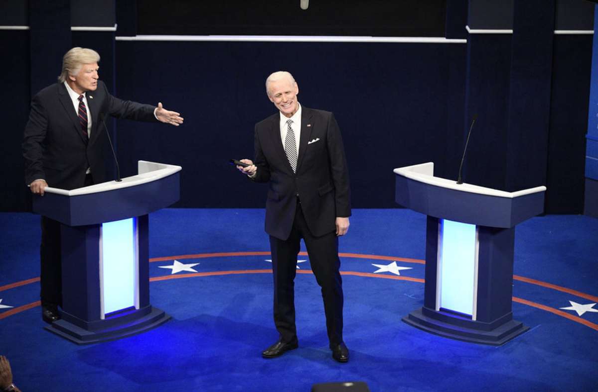 Als Donald Trump und Joe Biden: Jim Carrey duelliert sich in TV-Show mit Alec Baldwin
