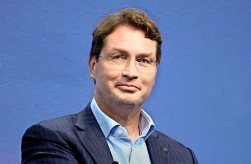 Daimler-Chef Ola Källenius kann mit der Entwicklung an der Börse zufrieden sein. Foto: imago images  /RAINER UNKEL
