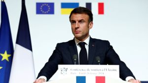 Hilfskonferenz: Ukraine: Macron schließt Einsatz von Bodentruppen nicht aus