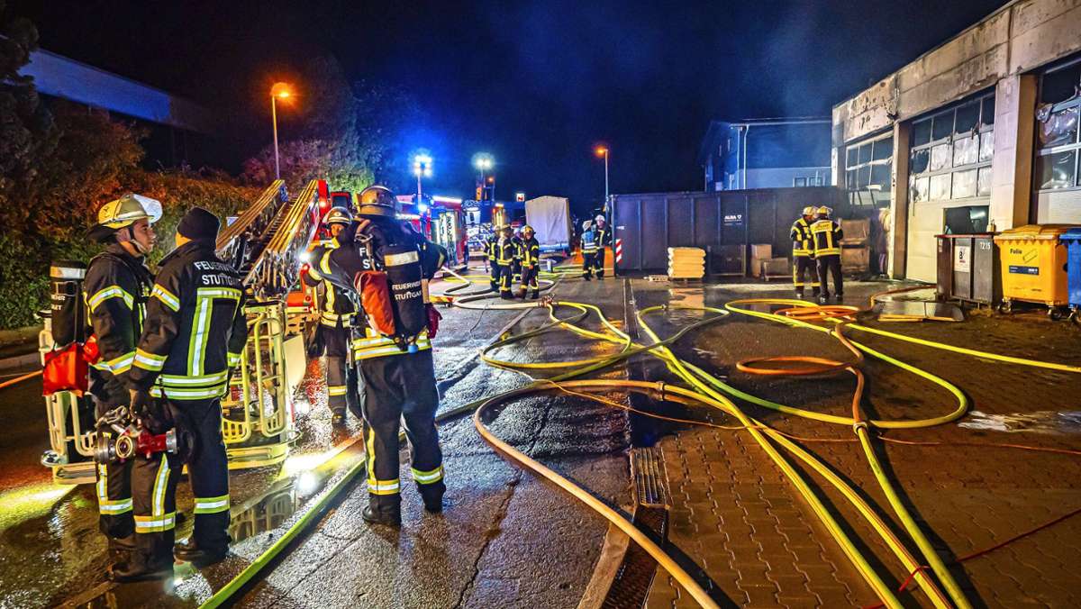 Brandserie in Stuttgart-Stammheim: Der mutmaßliche Brandstifter ist ein Feuerwehrmann