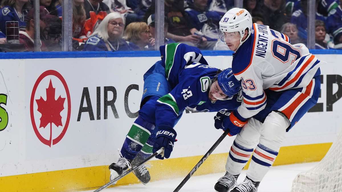 NHL: Oilers verlieren gegen Canucks - Draisaitl angeschlagen