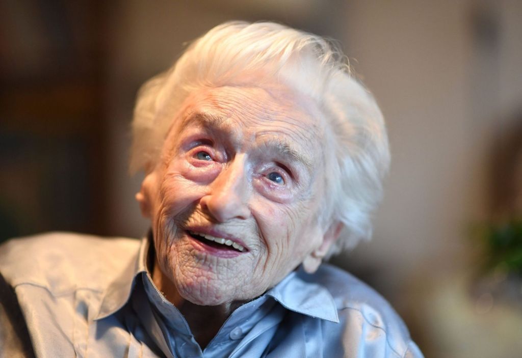 Edelgard Huber ist vermutlich die älteste Frau Deutschlands: 112. Geburtstag in Karlsruhe