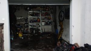 Batteriedefekt löst Garagenbrand aus