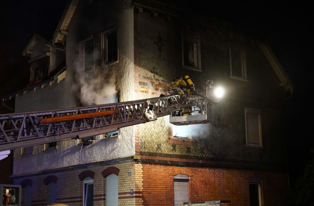 Brand in Esslinger Wohnheim: Bewohner mit Rauchgasvergiftung in Klinik