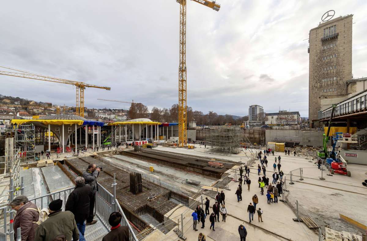 Stuttgart 21 und Corona-Maßnahmen: Tage der offenen Baustelle finden nicht statt