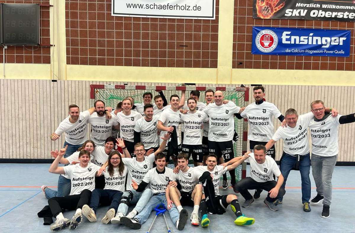 Sprung in die BWOL: TSV Deizisau feiert den Aufstieg