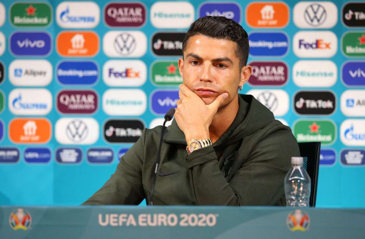 Nach Ronaldo-PK bei der EM 2021: Milliardenschwerer Wertverlust für Coca Cola