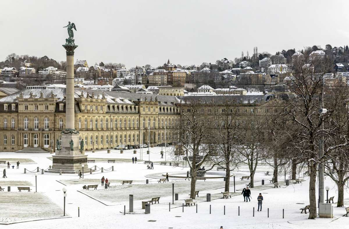 Wetter an Weihnachten in Stuttgart: So grün wie Kretschmanns Krawatten